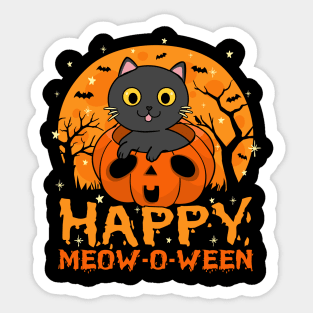 Happy Meoween Sticker